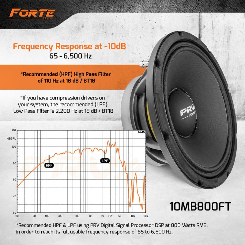 PRV Audio 10MB800FT
