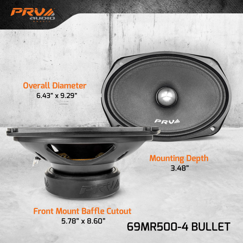 PRV Audio 69MR500-4 BULLET