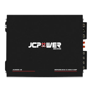 JCPower JC2000.1D Car Amplifiers