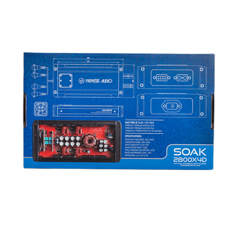 Nemesis Audio SOAK-2800X4D