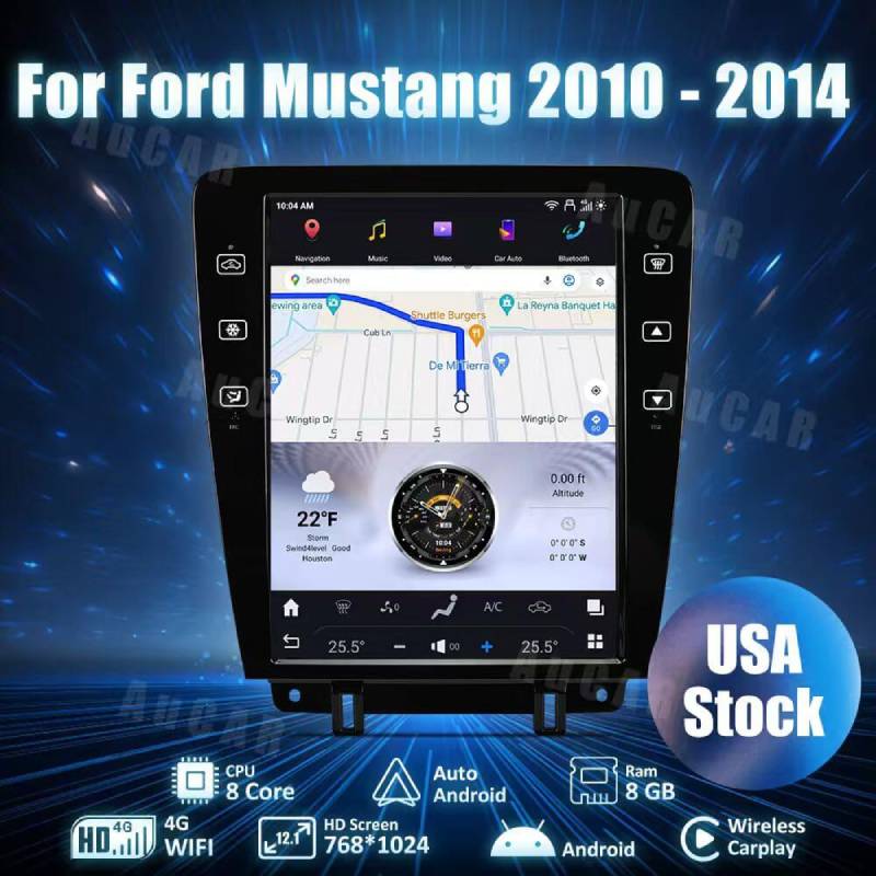AuCar TS12.1-FORD-MUSTANG-09-14
