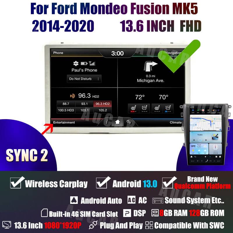 AuCar TS13.6-FORD-MONDEO-14-20