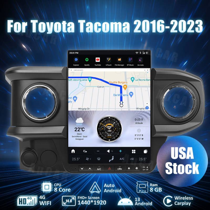 AuCar TS13.8-TOYOTA-TACOMA-16-23