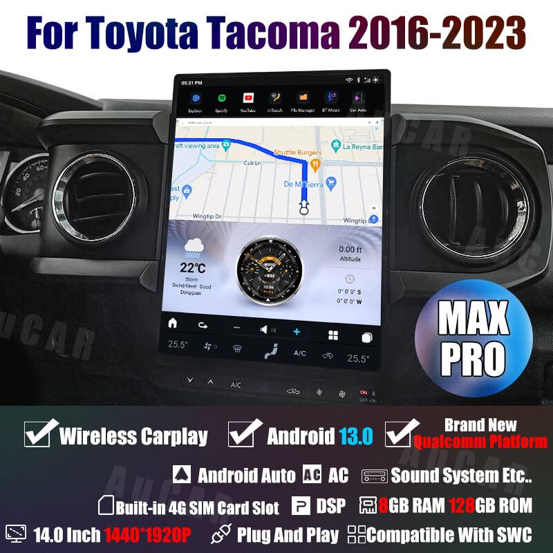 AuCar TS13.8-TOYOTA-TACOMA-16-23