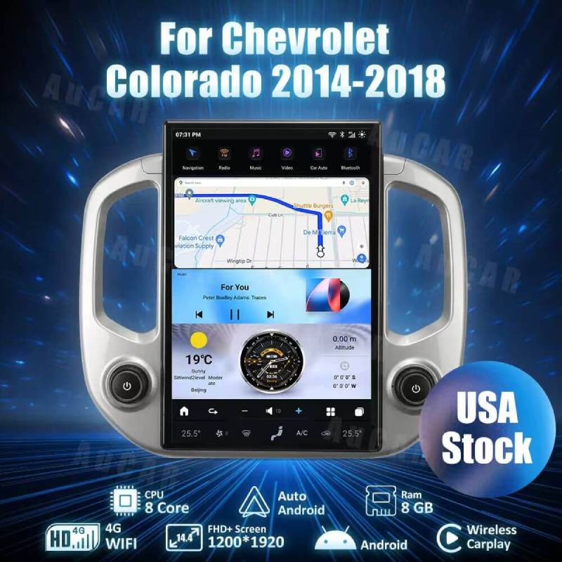 AuCar TS14.4-CHEVROLET-COLORADO-14-18