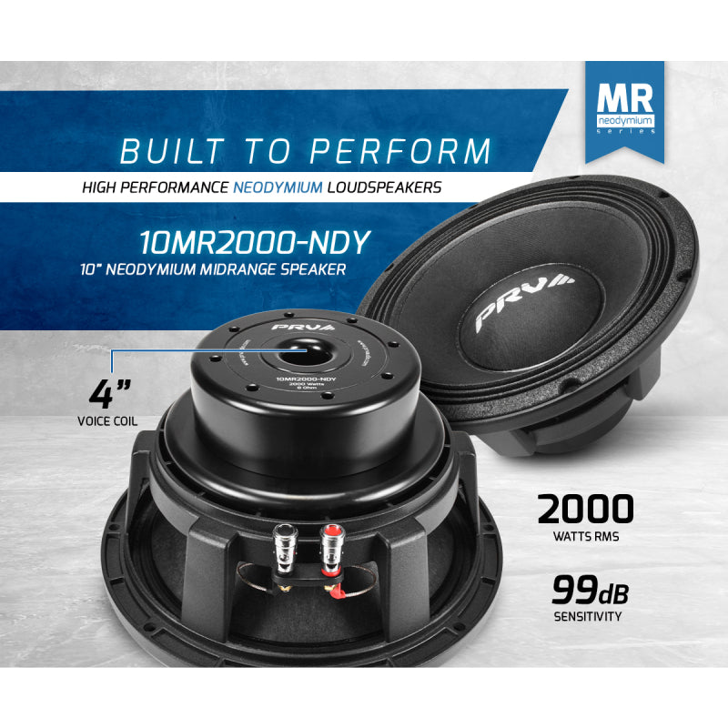 PRV Audio 10MR2000-NDY