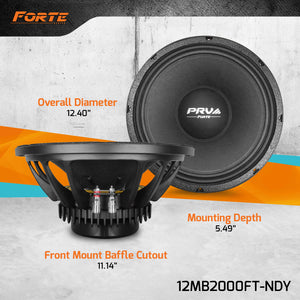 PRV Audio 12MB2000FT-NDY