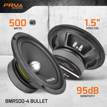 PRV Audio 8MR500-4 BULLET