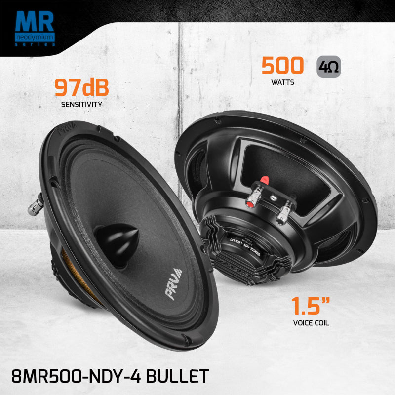 PRV Audio 8MR500-NDY-4 BULLET