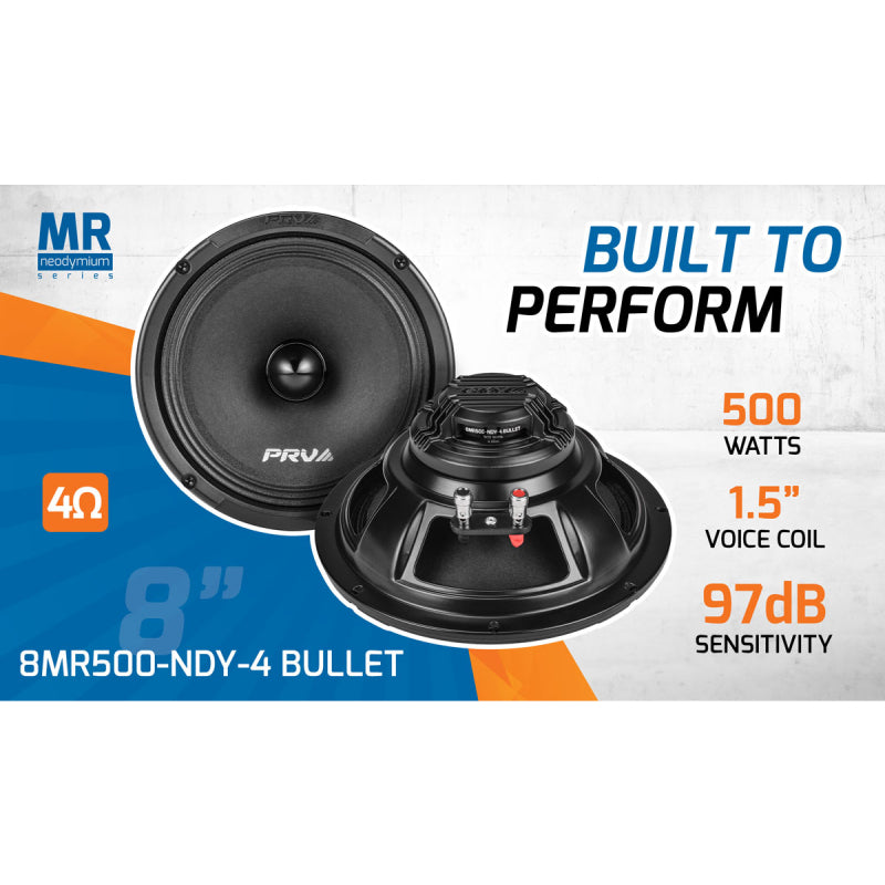 PRV Audio 8MR500-NDY-4 BULLET