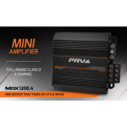 PRV Audio MDX1200.4 2 OHM