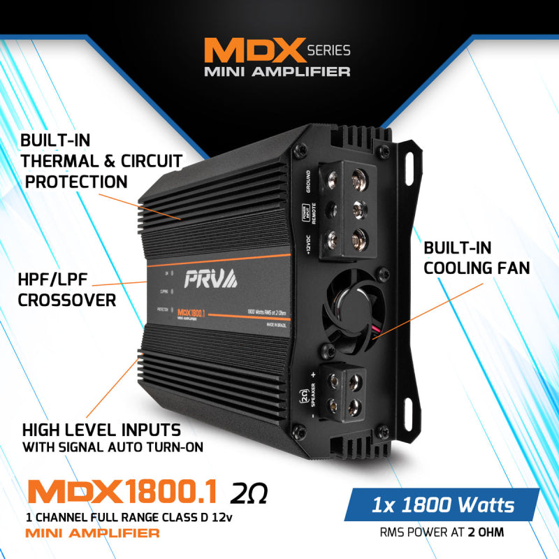 PRV Audio MDX1800.1 2 OHM