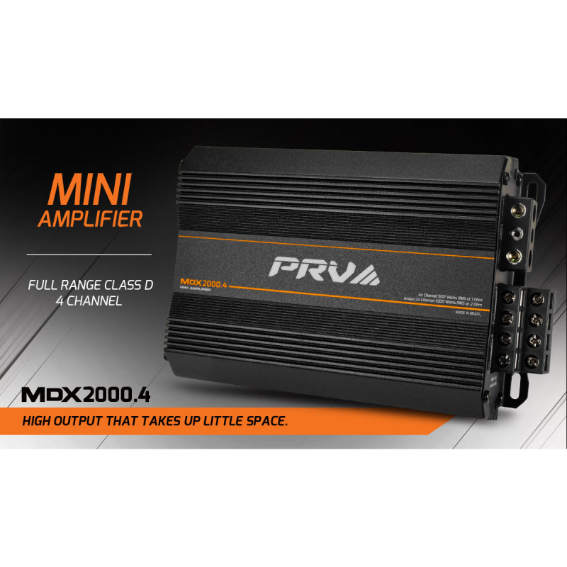 PRV Audio MDX2000.4 1 OHM