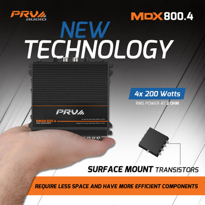 PRV Audio MDX800.4 2 Ohm