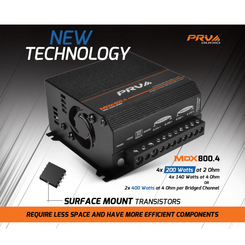 PRV Audio MDX800.4 2 Ohm