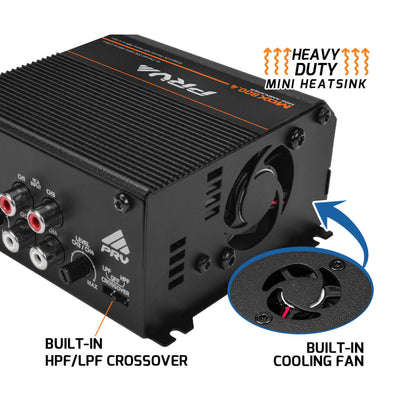 PRV Audio MDX800.4 2 Ohm