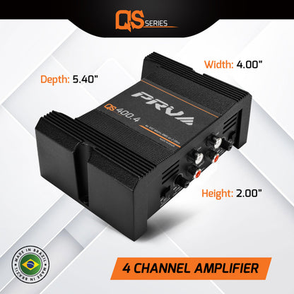 PRV Audio QS400.4 2 OHM