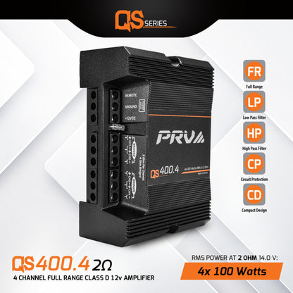 PRV Audio QS400.4 2 OHM