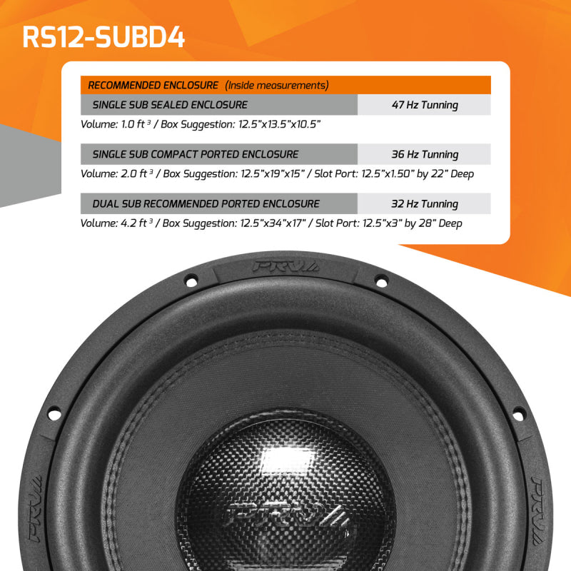 PRV Audio RS12-SUBD4