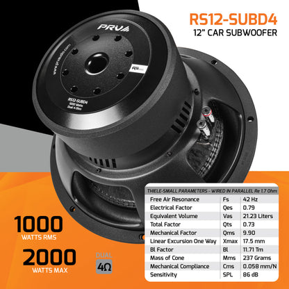 PRV Audio RS12-SUBD4