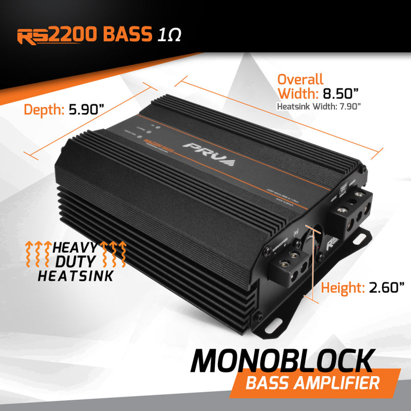 PRV Audio RS2200 BASS 1 Ohm