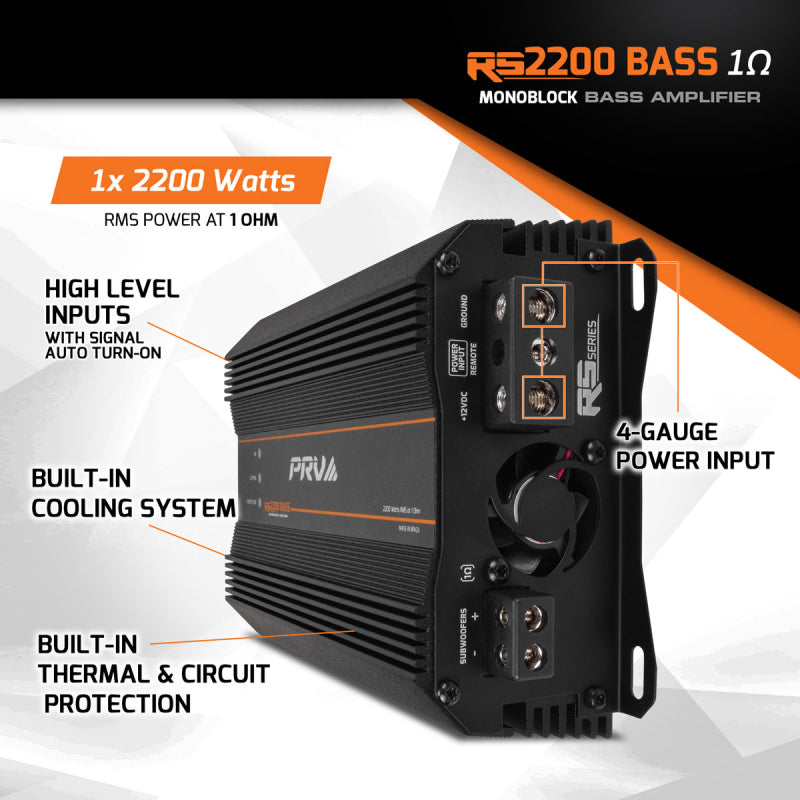 PRV Audio RS2200 BASS 1 Ohm