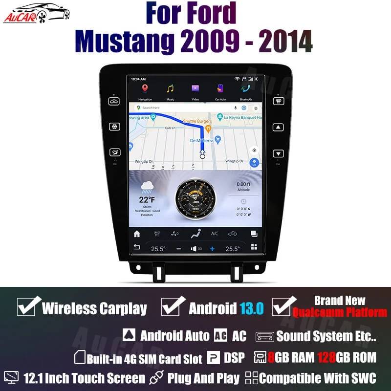 AuCar TS12.1-FORD-MUSTANG-09-14