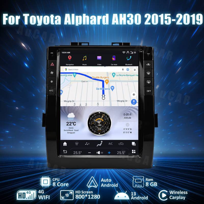 AuCar TS13.0-TOYOTA-ALPHARD-15-19