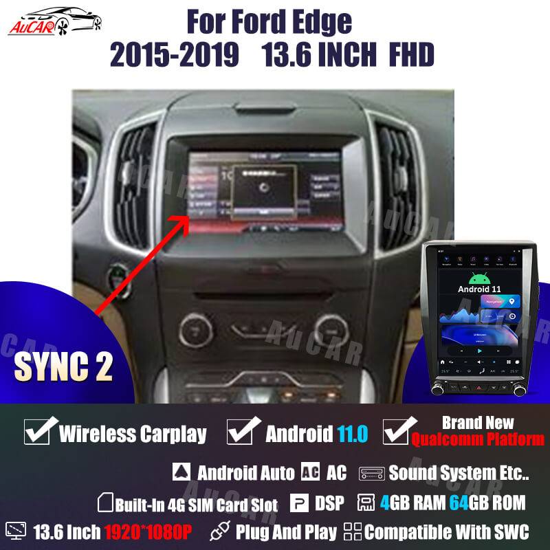AuCar TS13.6-FORD-EDGE-15-19