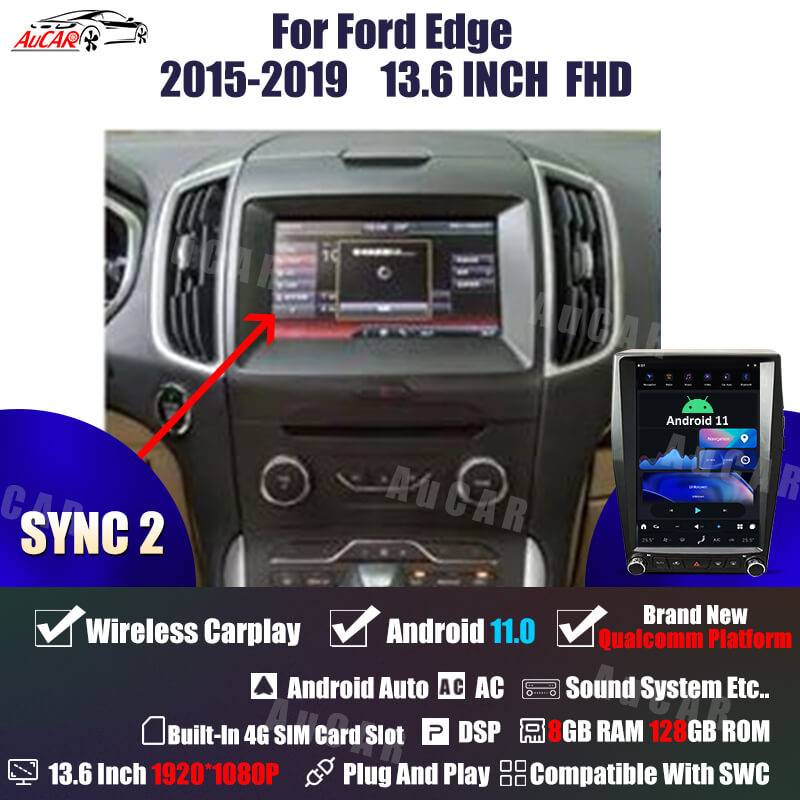 AuCar TS13.6-FORD-EDGE-15-19