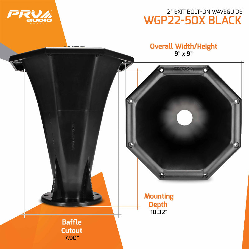 PRV Audio WGP22-50X BLACK
