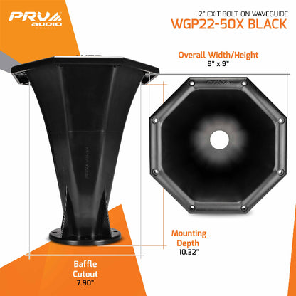 PRV Audio WGP22-50X BLACK